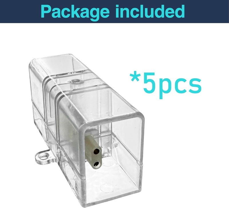 cezelux 5 Pack Hexagon Garage Light Connectors 180° I-Connector 2 Pin 2 Way LED Garage Light Copper Pin DIY Hexagon Accessories Replacement/Spare for Honeycomb Lighting Systems (5 Pack I Connector) - Image 5